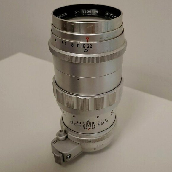 Steinheil Munchen Germany Camera Lens Auto Quinar 1:28 f=135mm NEW